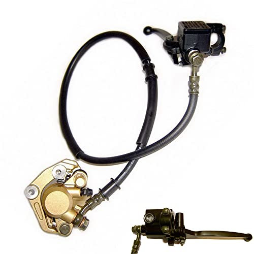 BREMSANLAGE vorn mit M8 SPIEGEL AUFNAHME für BAOTIAN SARO AGM GMX BENZHOU YIYING FLEX TECH MOTINO BENERO GMX JINLUN JMSTAR KREIDLER YIBEN ZNEN JINAN QINGQI REX RS SUKIDA FOSTI ROLLER GY6 50-80c