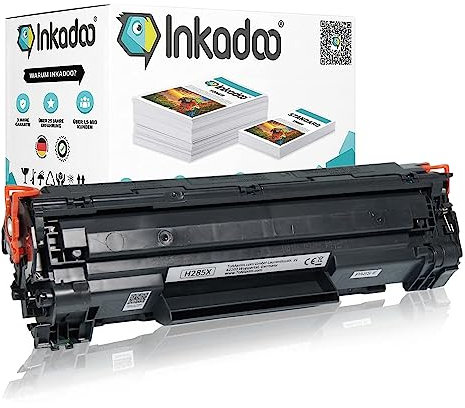 Inkadoo Toner für HP CE285A / 85A LaserJet Pro P 1106, M 1136 MFP, P 1108, M 1218 Tonerkartusche, Tonerpatronen, Drucker Toner