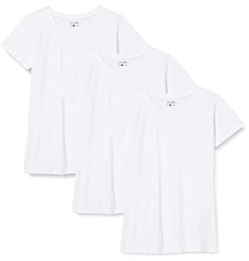 Berydale BD157 T-Shirt, Blanc (Lot de 3), XL Femme