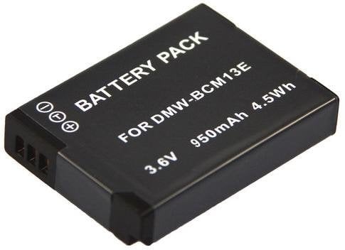 Ersatzakku für die Panasonic Lumix DMC TZ71 TZ61 TZ58 TZ56 TZ41 TZ40 ZS30 - Akku für Panasonic BCM13 (950mAh) inkl. PATONA Displaypad
