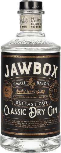 Jawbox Small Batch Classic Dry Gin, 43% (1 x 0.7 l)
