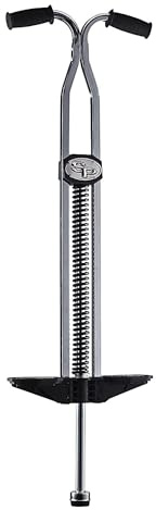 Flybar Super Pogo Stick for Kids & Adults 14+ – Strong Spring for Tricks & High Jumping – Steel Frame with Reinforced Foot Pegs – Classic Trick Pogo Stick for Beginners & Pros – Supports 120-210 lbs