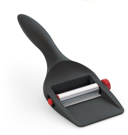 Cuisipro Cheese, Adjustable Knob for Desired Thickness, Mandolin Slicer Alternative, Stainless Steel and Nylon, 23cm, Dishwasher Safe
