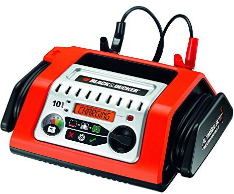 BLACK+DECKER BDSBC10A Chargeur de Batterie - mainteneur Intelligent/Automatique 10A
