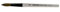 Daler Rowney - 212189026 - Kit De Loisirs Créatifs - Pinceau Rond Graduate en Poils De Poney/synthétiques pour Effet Badigeon - Taille 26, Naturel