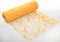 25 m x 30 cm Sizoweb® Vlies Original Tischband Tischläufer apricot aprikot für Hochzeit
