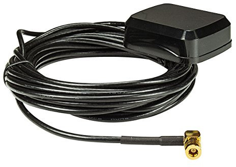 tomzz Audio 1100-000 GPS Antenne SMB Stecker Innenmontage Magnet 5m Kabel kompatibel mit Audi VW Ford Blaupunkt
