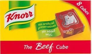 Knorr - Cubetti di manzo 8 S, 8 pezzi, confezione da 12