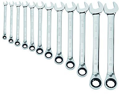 DEWALT 12PC MM Ratcheting Wrench Set