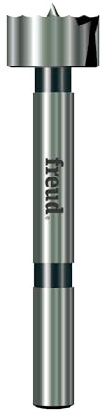 Freud PB-006 Präzisions-Schere 2,22 x 0,95 cm Schaft gezahnt für Forstner Bohrer