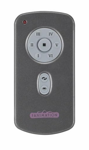 Fanimation Tr29 DC réversible ventilateur et lumière à distance, DE contrôle Downlight, 6 vitesses de ventilateur