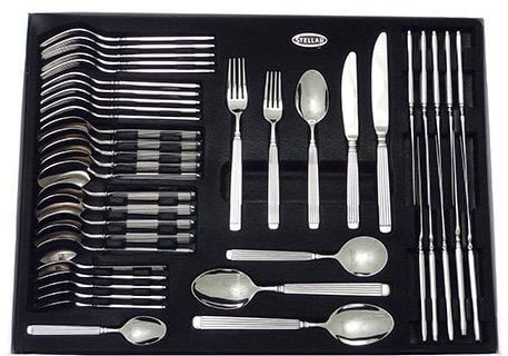 Stellar BU58 Gift Box Set, Silver, 44-Piece
