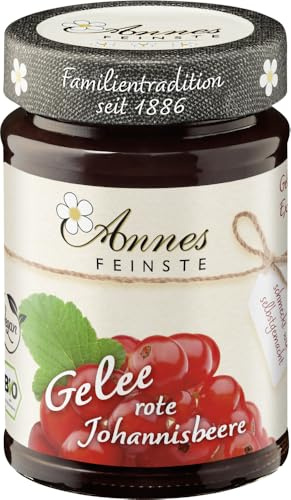 Annes Feinste Rote-Johannisbeeren-Fruchtgelee extra aus Bayern (225 g) - Bio