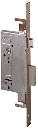 Cisa 57215 Serratura da Infilare, Doppia Mappa, bianco, Dimensioni 170x76mm. Entrata 50 mm