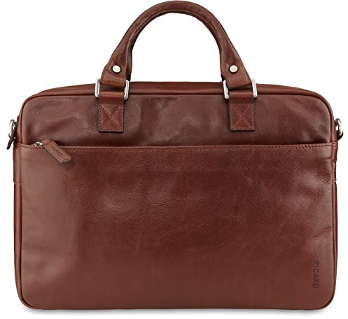 Picard Herren Laptoptasche BUDDY aus Büffelleder OneSize | mit Reißverschluss | Laptoptasche | Business