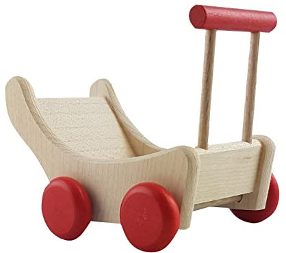 Rülke Holzspielzeug 22012 Puppenhauszubehör, holzfarben, rot