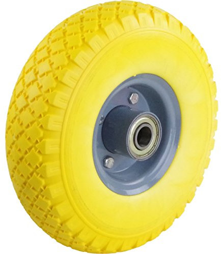 HMH Sackkarrenrad 260mm TK:130kg PU Kugellager Gelb