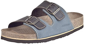 Dr. Brinkmann 600357, Herren Pantoletten, Blau (Blau (5)), 48 EU (12.5 UK)