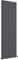iBathUK Strata Tall Vertical Radiator, Double Oval Panel Radiators, 1800x600mm Slim Radiator, Wall Mounted for Bathroom,Kitchen,Living Room- Anthracite