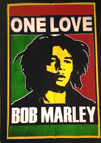 Eine Liebe Bob Marley Poster, Hippie Wand Wandteppich, Boho Schlafsaal, Dekor Indischen Wand aufhängen, böhmische Wand-Dekor