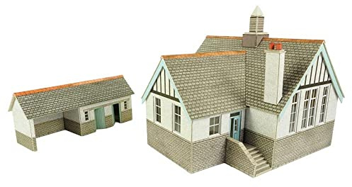 Metcalfe PO253 Village School Card Kit OO/HO Gauge