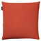 LINUM Pepper Premium Kissenhülle 50x50 cm, 100% Baumwolle, Maschinenwaschbar, Rostorange
