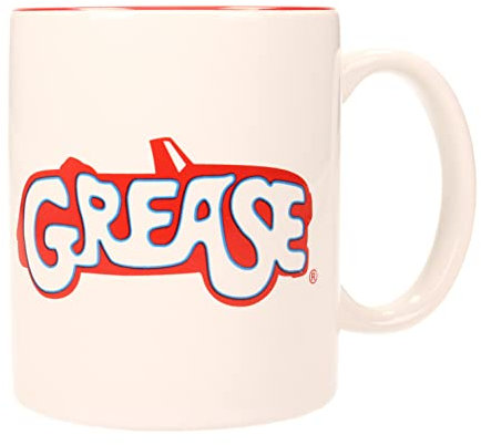 SD toys Greese Taza, Cerámica, Blanco, 12 cm