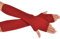Novawo Frauen Winter Armstulpen Halbhandschuhe gestrickt lange fingerlose Handschuhe