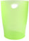 Exacompta 45397D ECOBIN Papierkorb Iderama 15 Liter mit Griffen. Eleganter und robuster Papierkorb und Mülleimer im modernen Design apfelgrün