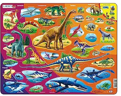 Larsen HL1 85, Englisch Ausgabe, Rahmenpuzzle mit 85 Teilen