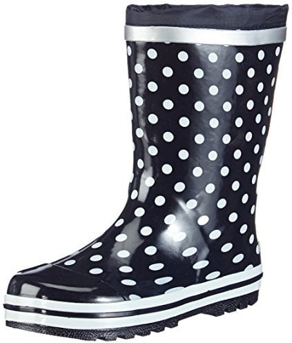 Playshoes Stivali di Gomma Unisex - Bambini e ragazzi, Blu (Punti Marini), 34/35 EU