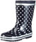 Playshoes Stivali di Gomma Unisex - Bambini e ragazzi, Blu (Punti Marini), 34/35 EU