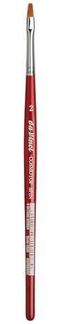 Da Vinci 5880 Series Water Colour Brush, Synthetic Fiber, Red, 18.5 x 0.45999999999999996 x 30 cm