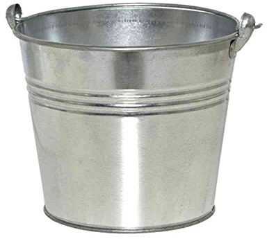 Siena Garden Eimer mit Ösenhenkel, 1,5L, verzinkt, 394902