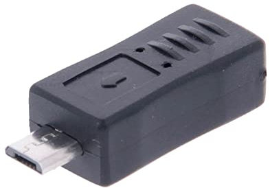 REY Adaptador Mini USB Hembra a Micro USB Macho