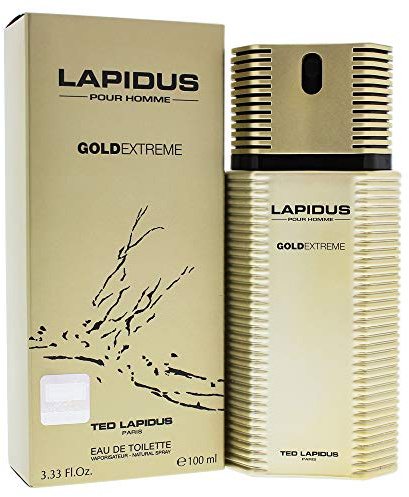 Ted Lapidus Gold Extreme Eau-de-Toilette-Parfüm mit Zerstäuber, 100 ml
