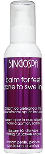 Fußbalsam gegen Schmerzen, Schwellungen und Ödeme 135 g BINGOSPA