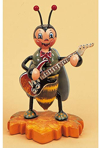 Hummelmännchen mit E-Gitarre