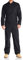 Red Kap Herren Twill Action Back Coverall Arbeitsanzug, schwarz, 50