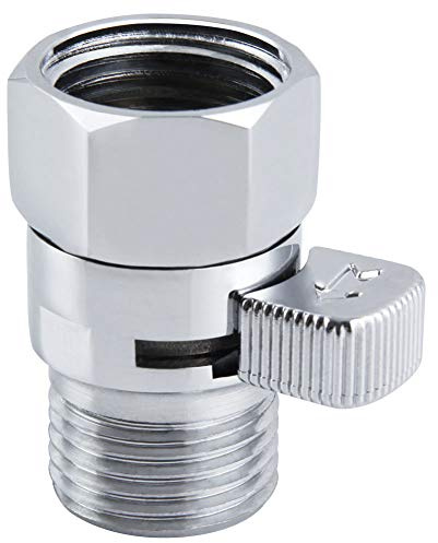 Apl nw02 Messing Absperr-Dusche/Bidet Steuerventil mit kurzer Schalter, chrom