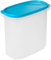 Tatay Fiambrera de Alimentos, Hermética, 2L de Capacidad, Tapa Flexible a Presión, Libre de BPA, Apto Microondas y Lavavajillas, Color Azul, Medidas: 18.4 x 9.7 x 17.8 cm