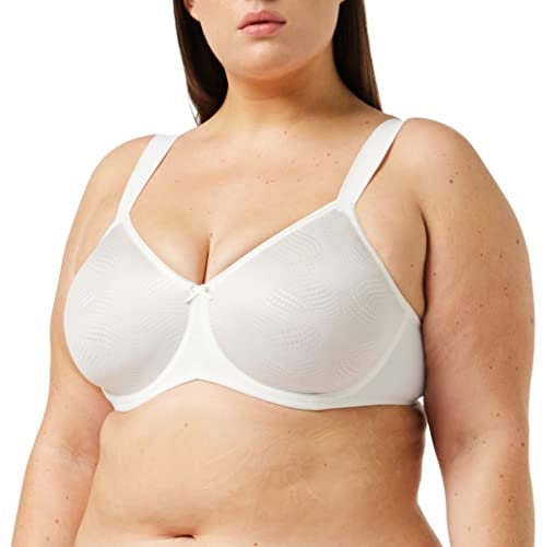 Triumph Essential Minimizer W X BH, Elfenbein, reduziert das Brustvolumen optisch um eine Cup-Größe, Elfenbein (VANILLE GT), 90E