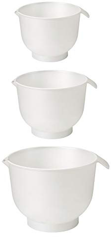 Gastromax Ciotola 3 Pezzi Colore Bianco, 3 pz
