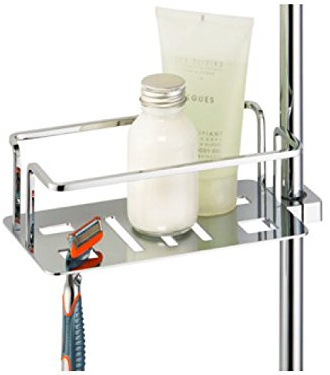 Tablette pour éponge Avenarius - 230 x 75 x 110 mm - Pour barre de douche - Série Paniers