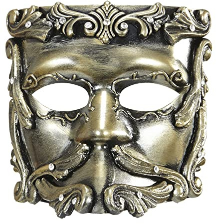 W WIDMANN MILANO Party Fashion - Deluxe Maske Baroque Casanova
