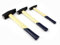 Schlosserhammer Satz 3-tlg,Hammer Set 200 + 300 + 500g, Holzstiel
