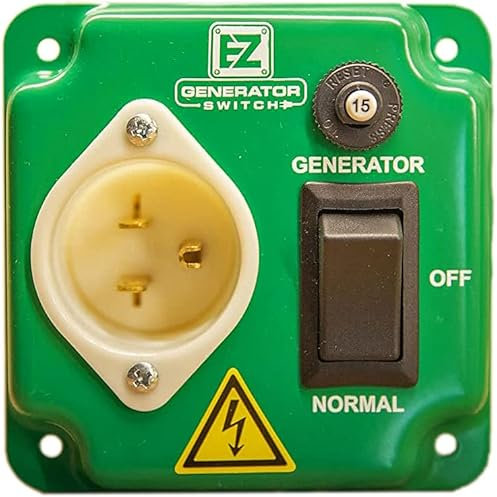 EZ GENERATOR SWITCH – Generator Manueller Umschalter Wendeschalter Universal UL/CSA-geprüft