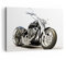 Wandbilder Dekoration Wohnzimmer Motorrad Motor Geschwindigkeit Chrom Bilder auf Leinwand 120x80cm Leinwandbild Schlafzimmer Deko Wand Kunstdruck Art Groß XXL Wanddeko Bild Decor Canvas AA120x80-2427
