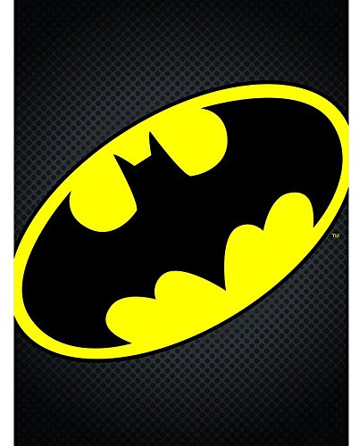 DC Comics Batman Symbol Canvas Print, 60 x 80 cm