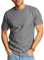 Hanes Mens Short Sleeve Beefy-t with Pocket Short Sleeve T-Shirt - Gray -
